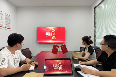 “党性”引领 ，“网络”聚力 | 东至人网党支部组织开展互联网行业党纪学习教育活动