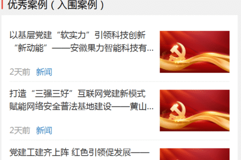 东至人网党支部入围“三强三好”互联网企业党建优秀案例